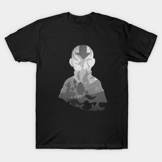 Monochrome Avatar T-Shirt by FanFreak